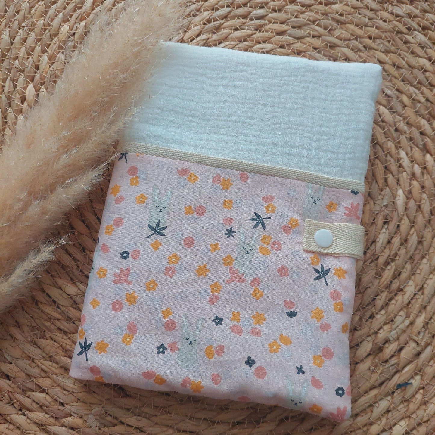 Carnet LAPIN rose - cokon