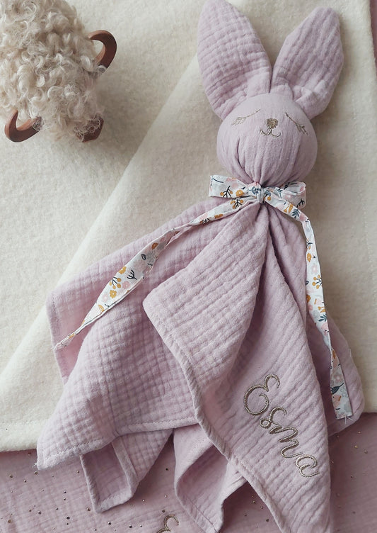 Doudou PLOUF-PLOUF rose pâle