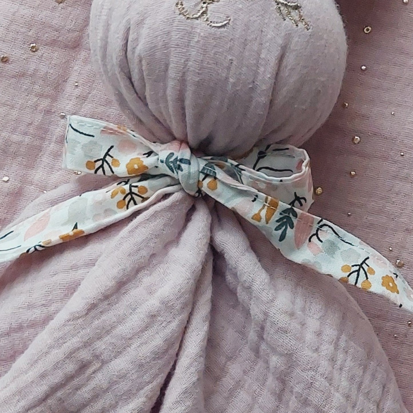 Doudou PLOUF-PLOUF rose pâle