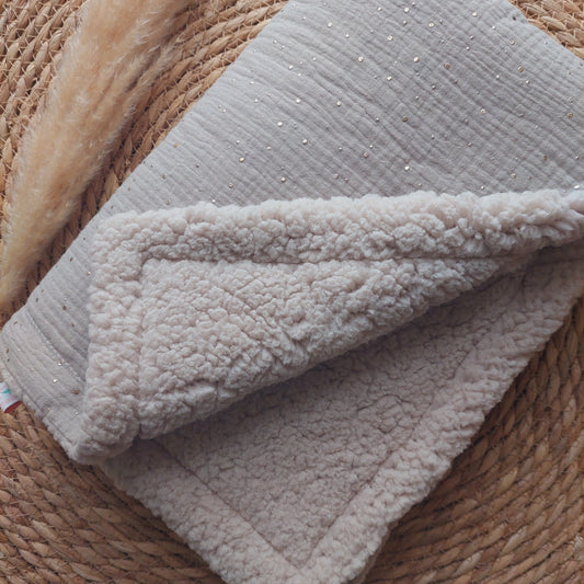 Couverture COKON (POLAIRE TAUPE) - cokon