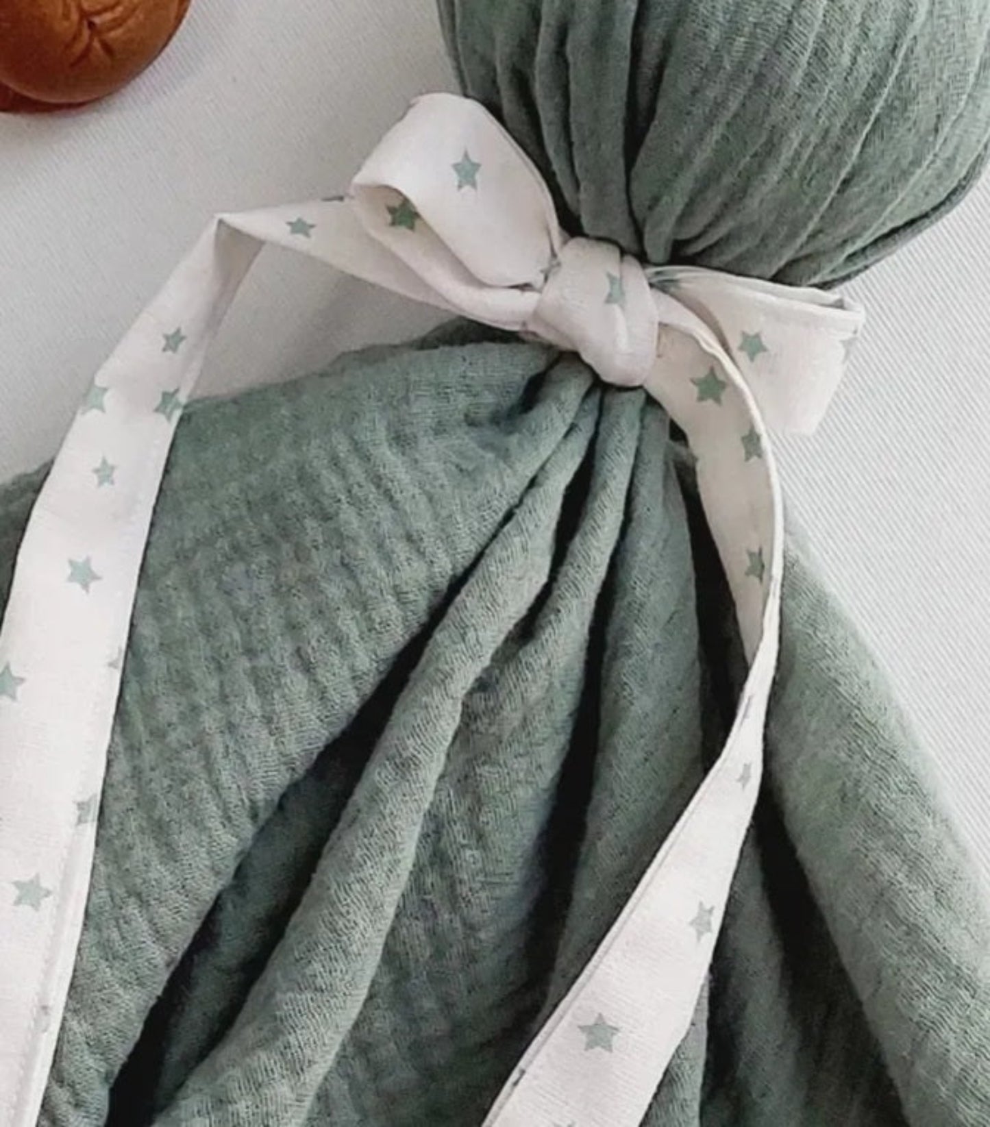 Doudou PLOUF-PLOUF vert menthe