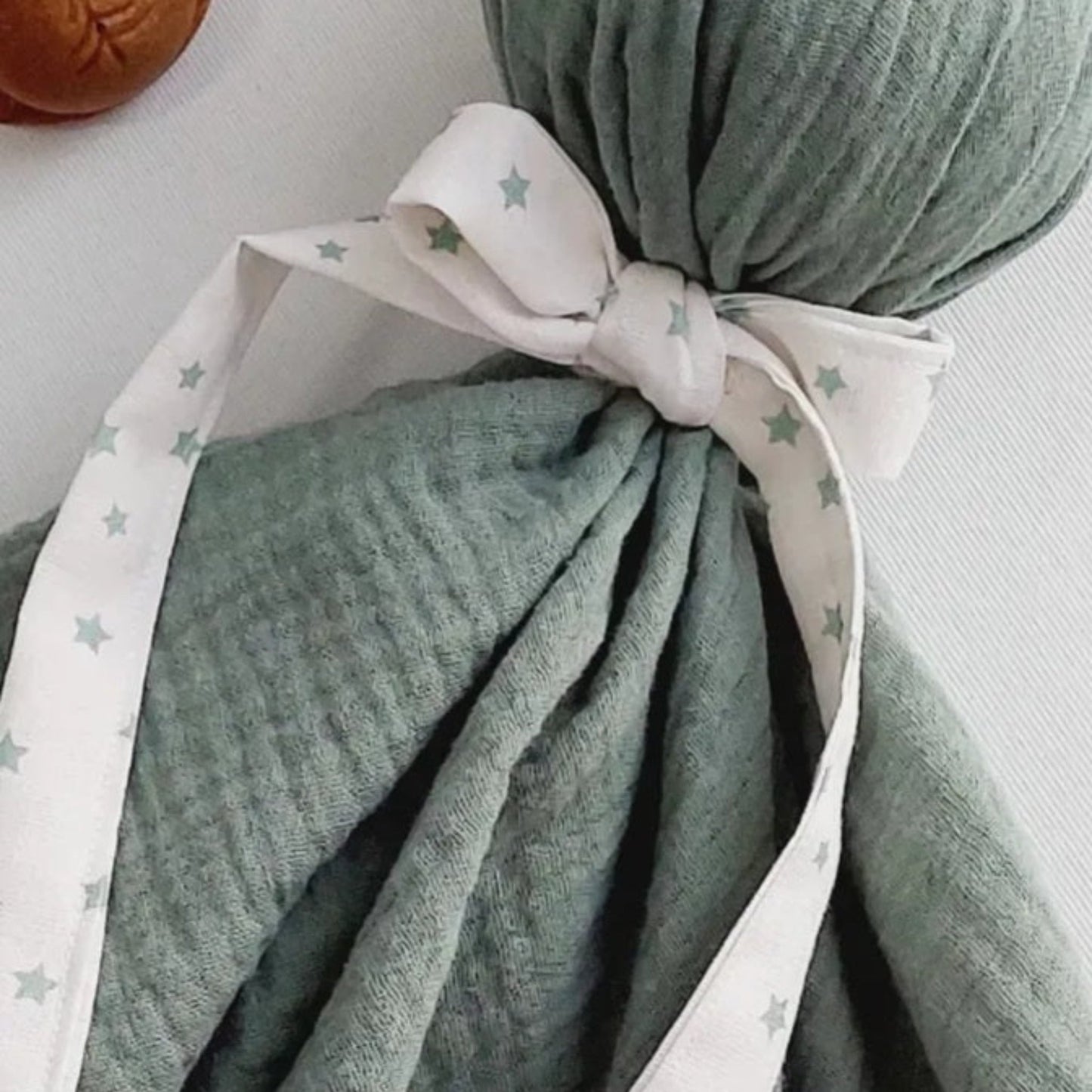 Doudou PLOUF-PLOUF vert menthe