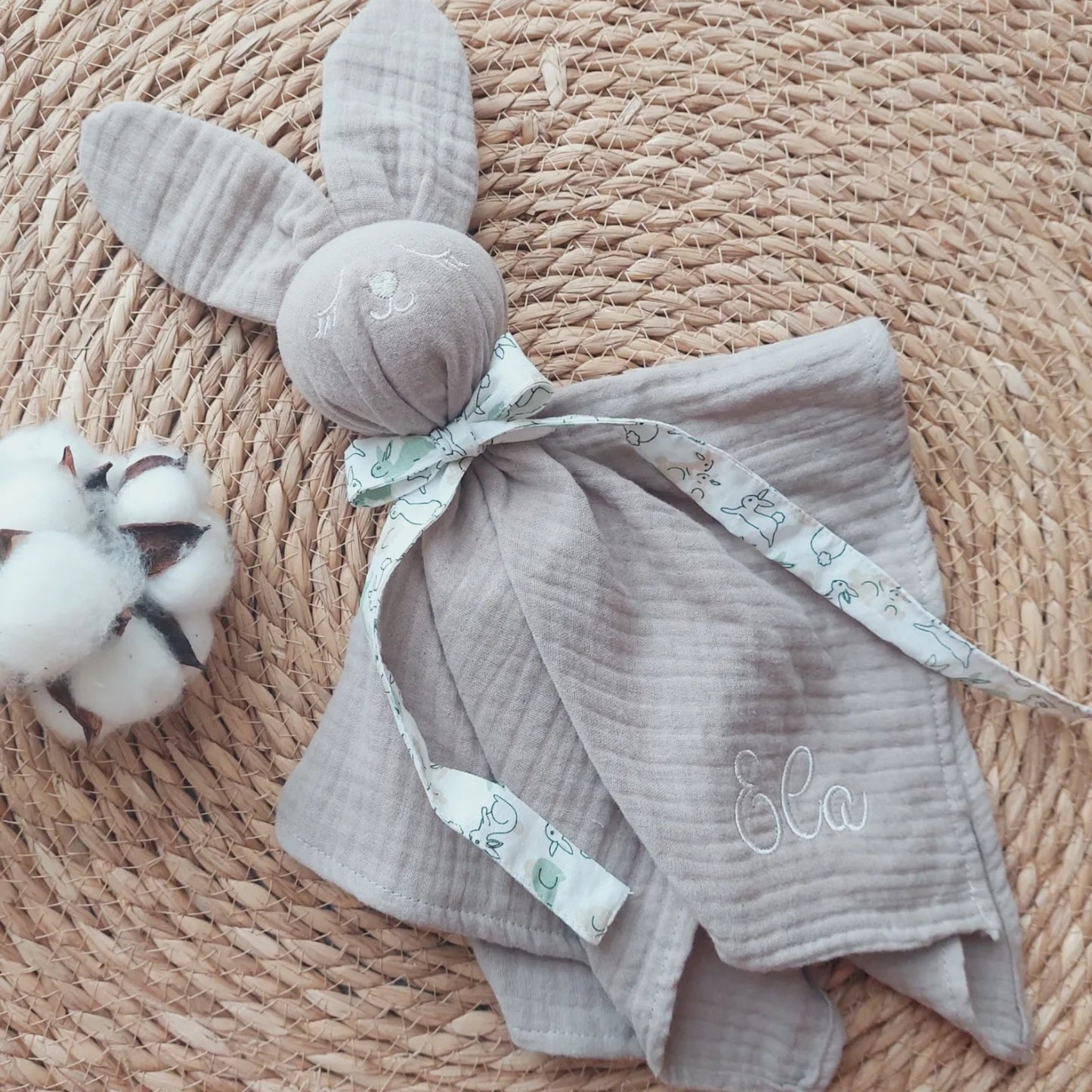 Doudou PLOUF-PLOUF taupe