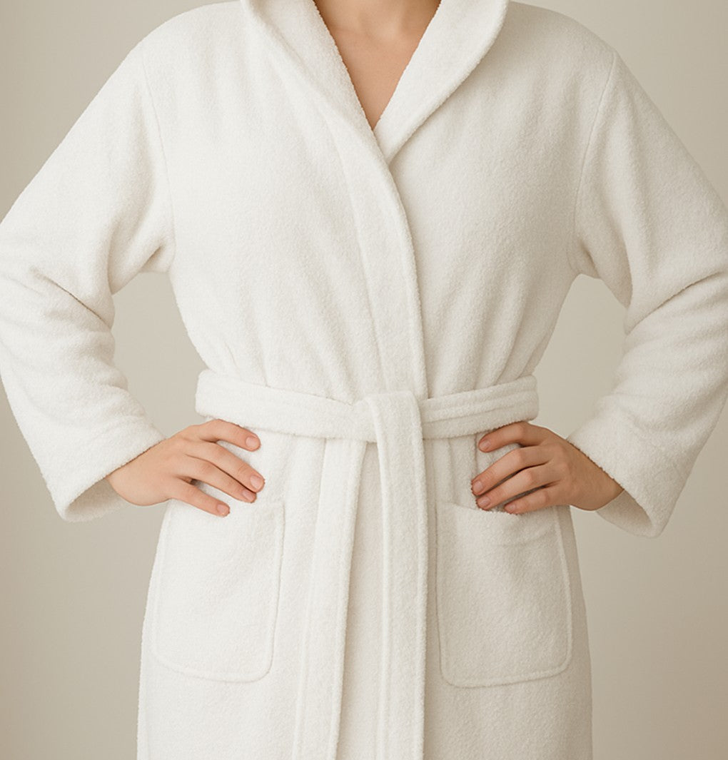 Peignoir de bain adulte