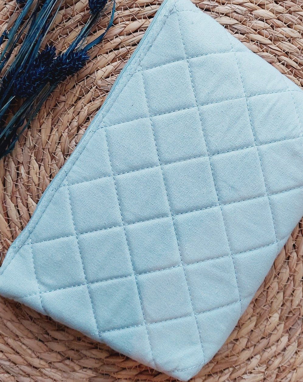 Trousse bleu - cokon