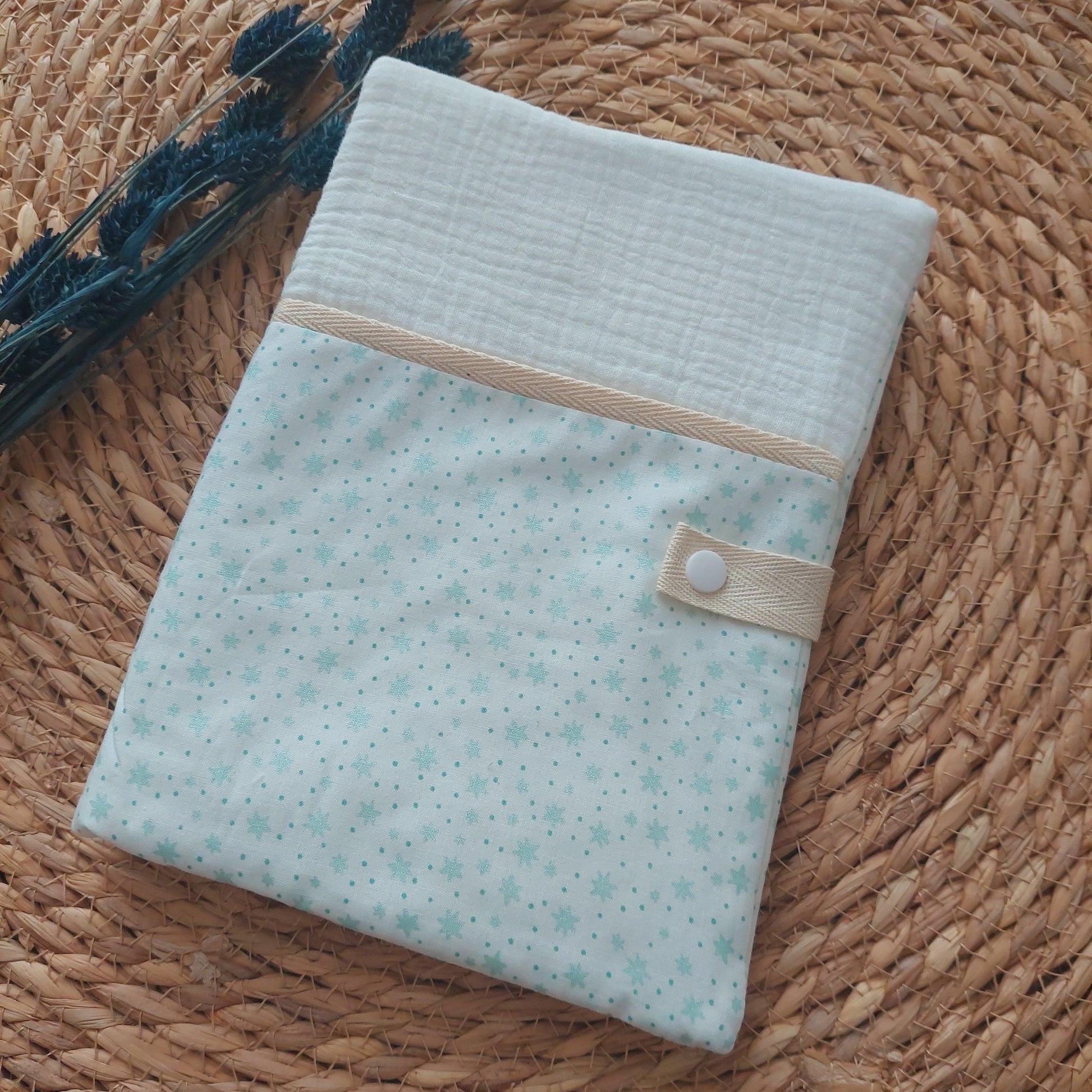 Carnet ETOILE turquoise - cokon