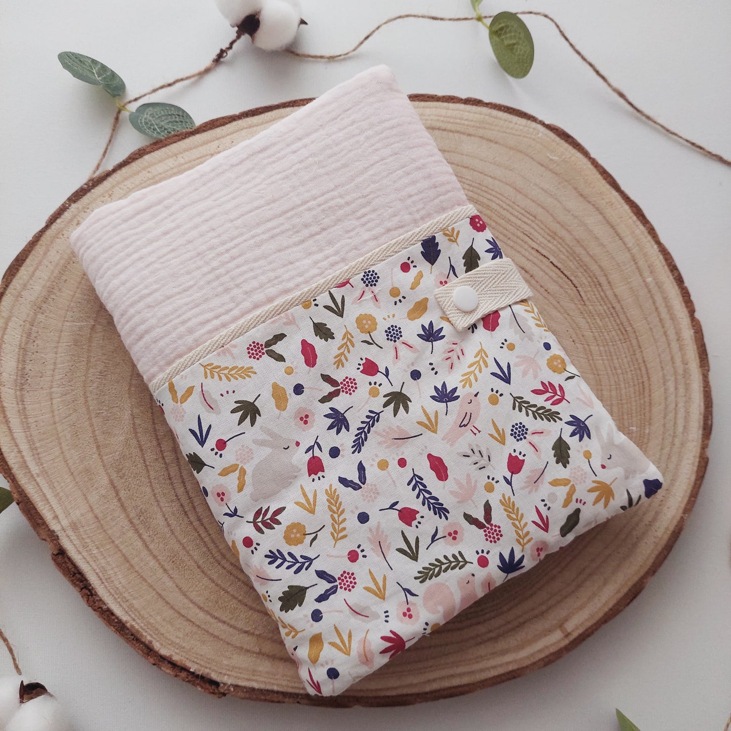 Carnet FLORAL rose