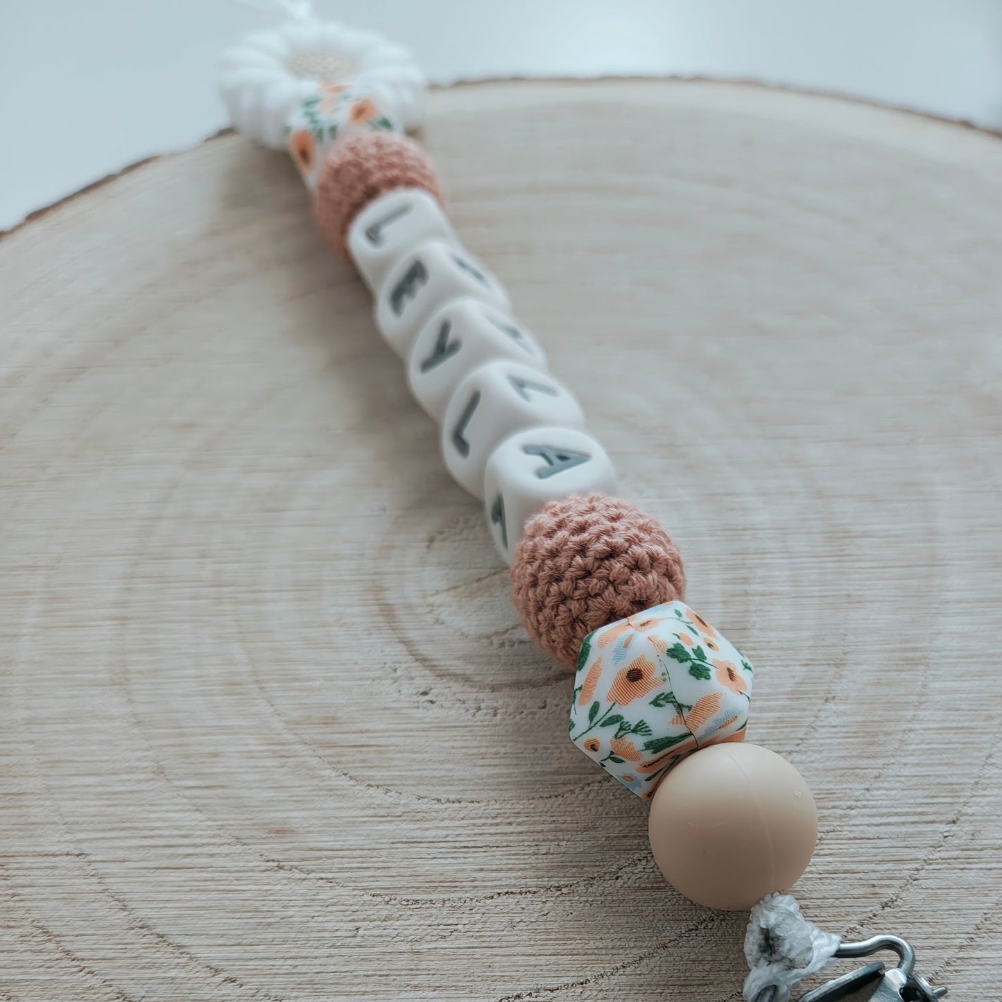 Attache tétine Fleur des Champs
