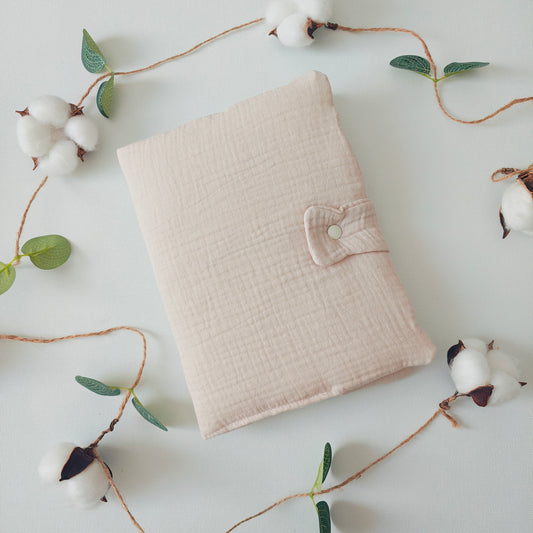 Protège carnet uni BEIGE